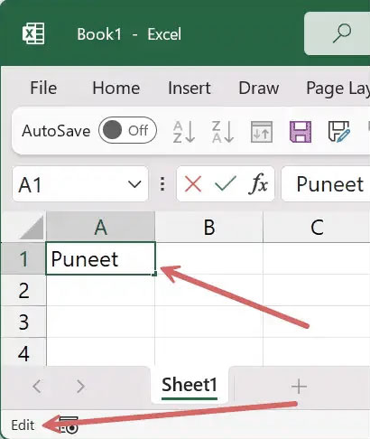 ادخال البيانات الي الاكسل